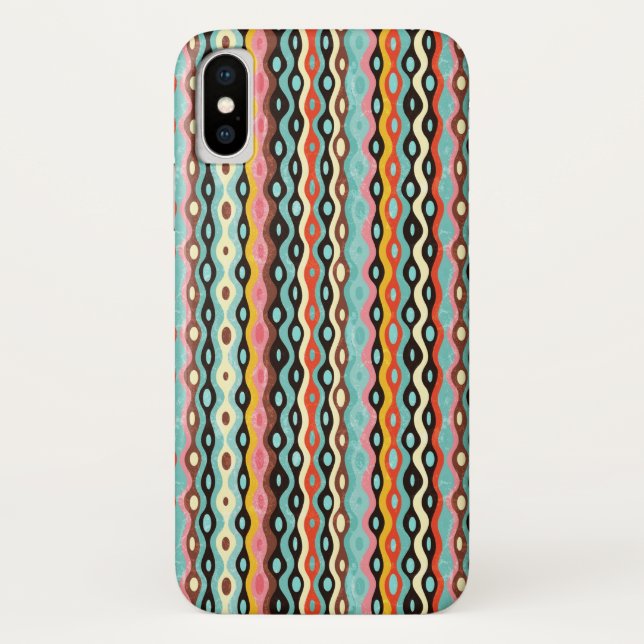 Abstract multicolor pattern Case-Mate iPhone case (Back)