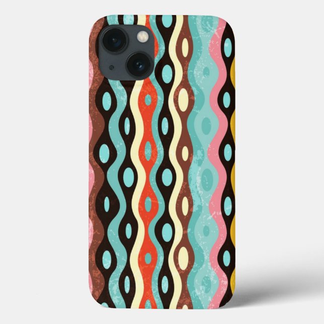 Abstract multicolor pattern Case-Mate iPhone case (Back)