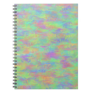 Abstract Multicolor Pattern Notebook