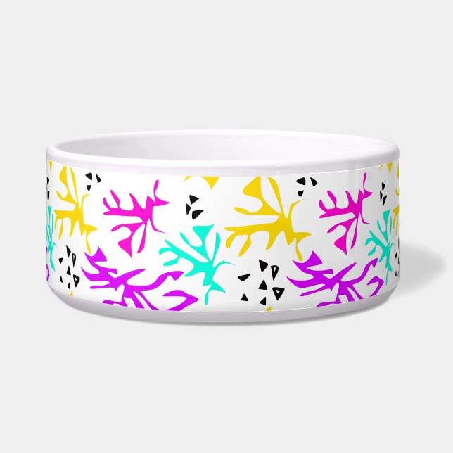 Abstract multicolored neon pattern  (Front)