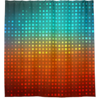 Abstract multicolored soccer, artistic lights.