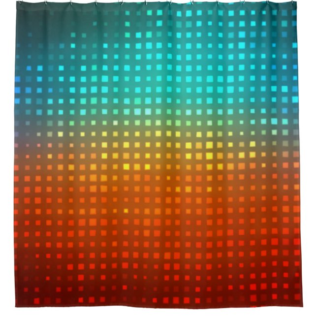 Abstract multicolored soccer, artistic lights. (Front)