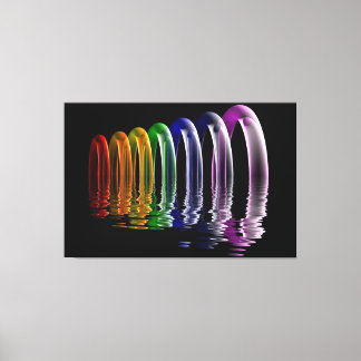 abstract multidimensional art canvas print