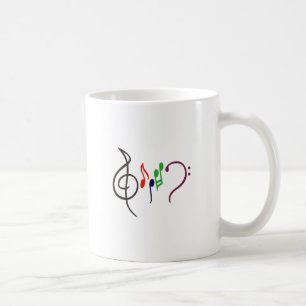 Abstract Music Logo Coffee Mug