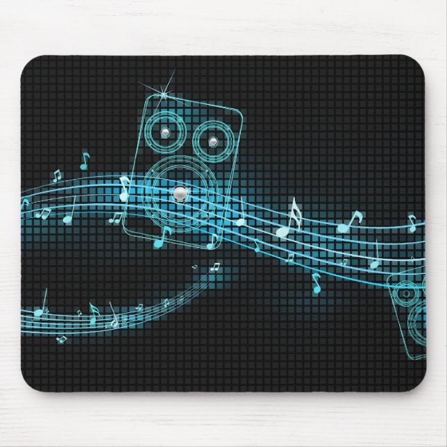 Abstract music mousepad (Front)