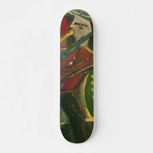 Abstract Music Skateboard (Front)
