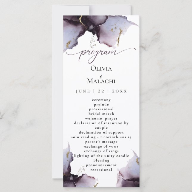 Abstract Muted Amethyst Heather Purple c2 (Front)