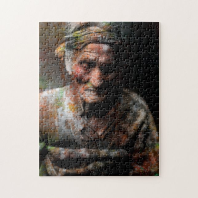 Abstract Native American Puzzle (Vertical)