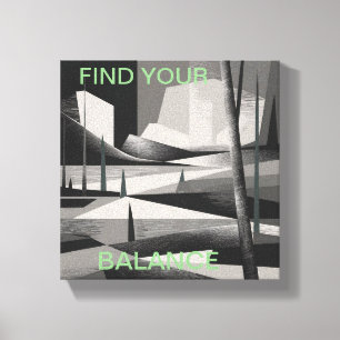 abstract nature art  canvas print