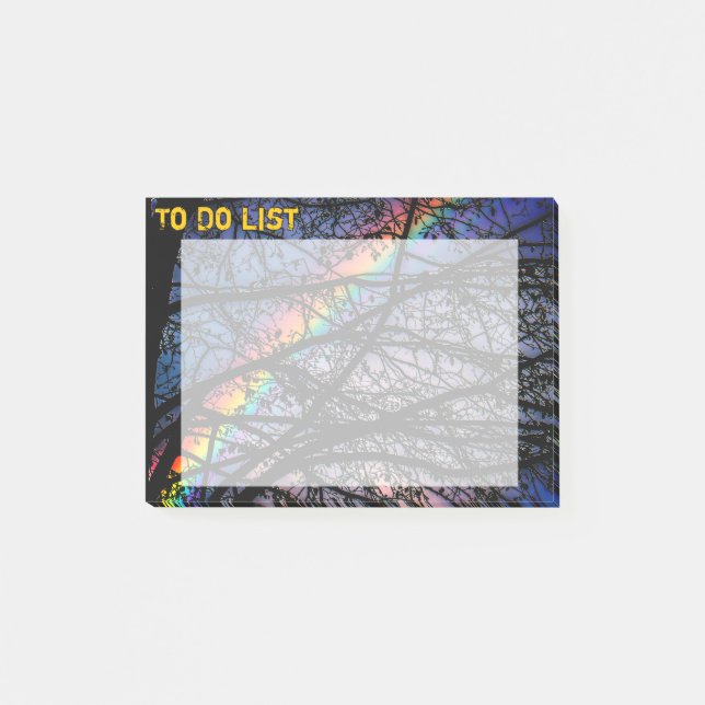 Abstract Nature Post-it Notes (Front)