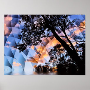 Abstract Nature Poster