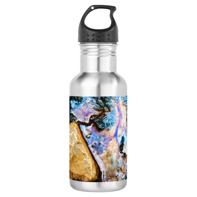 abstract nature still water 532 ml water bottle (Front)