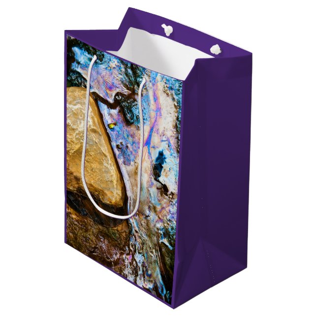 abstract nature still water medium gift bag (Front Angled)