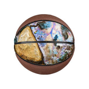 abstract nature still water mini basketball