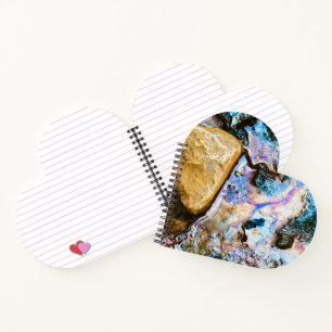 abstract nature still water notebook