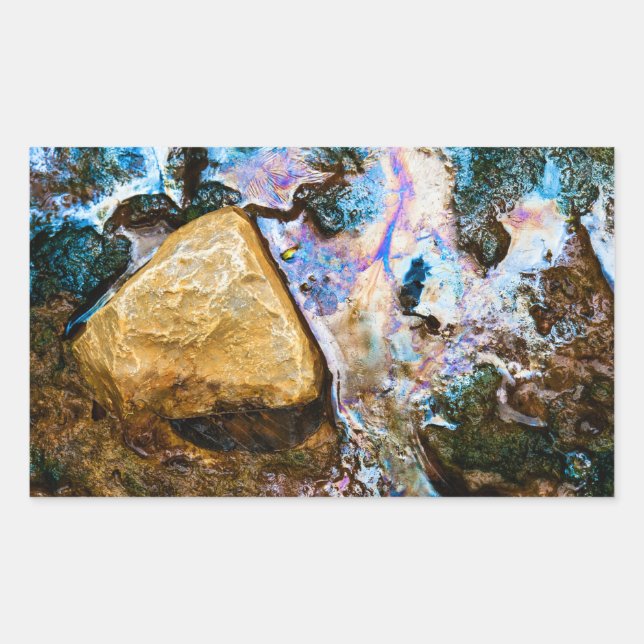 abstract nature still water sticker (Front)
