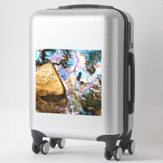 abstract nature still water sticker
