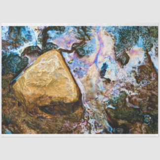 abstract nature still water tissue paper