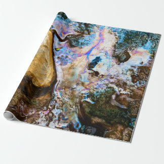 abstract nature still water wrapping paper
