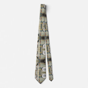 Abstract nature tie