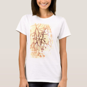 Abstract Nature Tree Snow T-Shirt