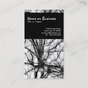 abstract nerves business card
