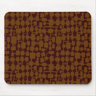 Abstract Network - Brown on Dark Brown 330000 Mouse Pad