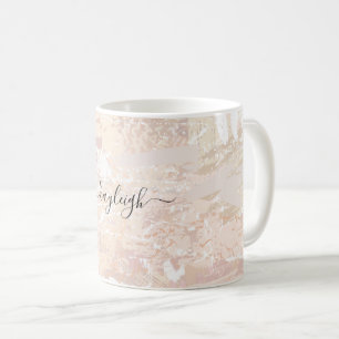 Abstract Neutral Mix Coffee Mug