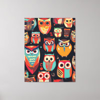 Abstract Night Watchers