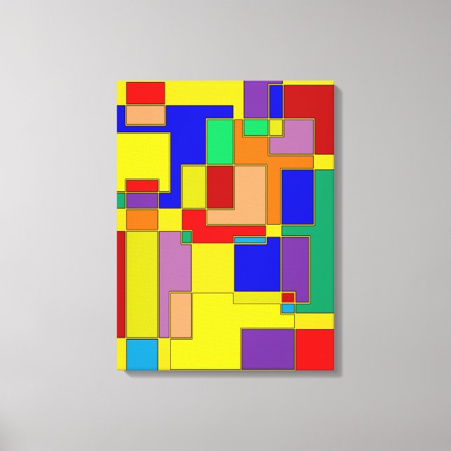 Abstract No. 26 Canvas Print (Front)