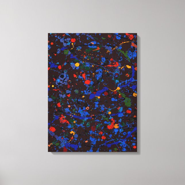 Abstract No. 909 Canvas Print (Front)