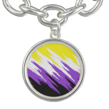 Abstract Nonbinary Pride Flag    