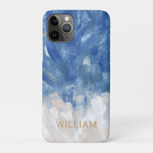 Abstract Ocean Personalized Name   Case-Mate iPhone Case