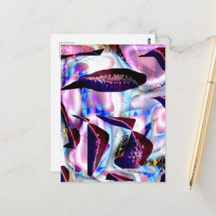 Abstract Ocean Postcard