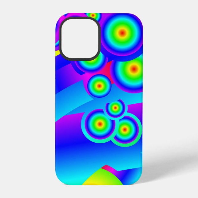 Abstract Ocean waves iPhone Case (Back)
