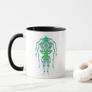 Abstract Octopus Tribal Squid Tattoo Design Mug