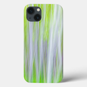 Abstract of Aspen Trees Yakima River Trail, WA iPhone 13 Case