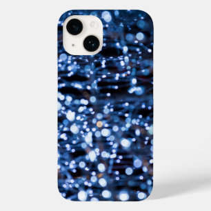 Abstract Of Blue Lights iPhone Case