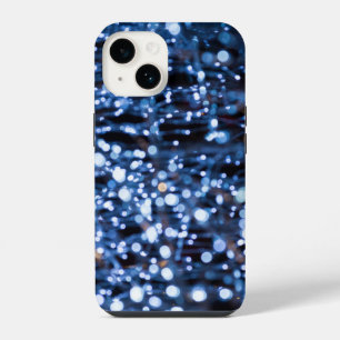 Abstract Of Blue Lights iPhone Case