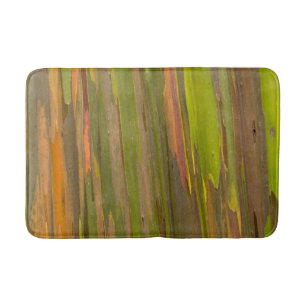 Abstract Of Eucalyptus Bark Bath Mat