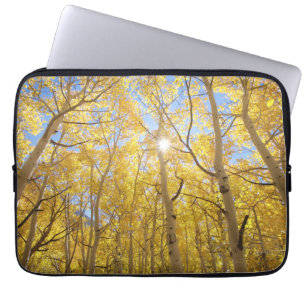 Abstract of Gilia Amidst Wildflowers California Laptop Sleeve