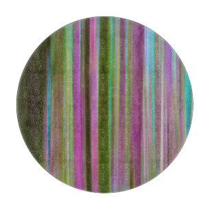Abstract of Hoh Rain Forest at Dusk Washington Cutting Board
