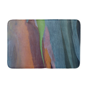 Abstract Of Rainbow Gum Tree Bath Mat