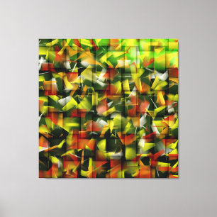 Abstract Oil & Acrylic Painting 5 Canvas Print