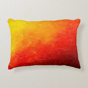 abstract oil paint texture on canvas, background accent pillow