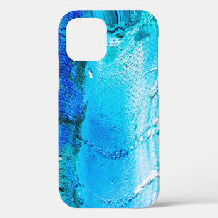 Abstract oil paint texture on canvas, background.  iPhone 12 case