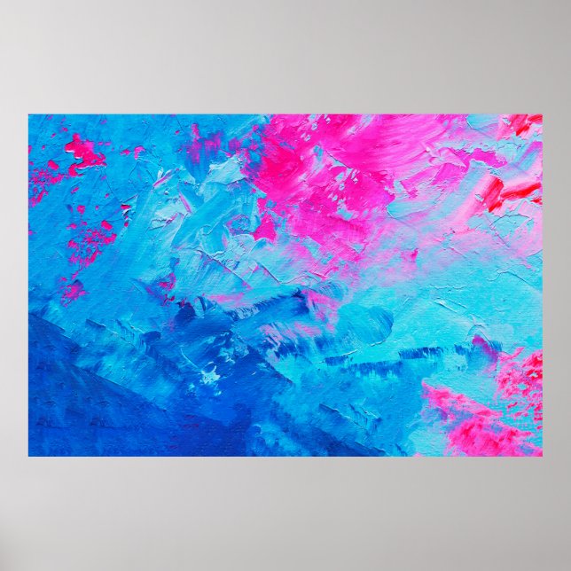 abstract oil paint texture on canvas, background poster (Front)