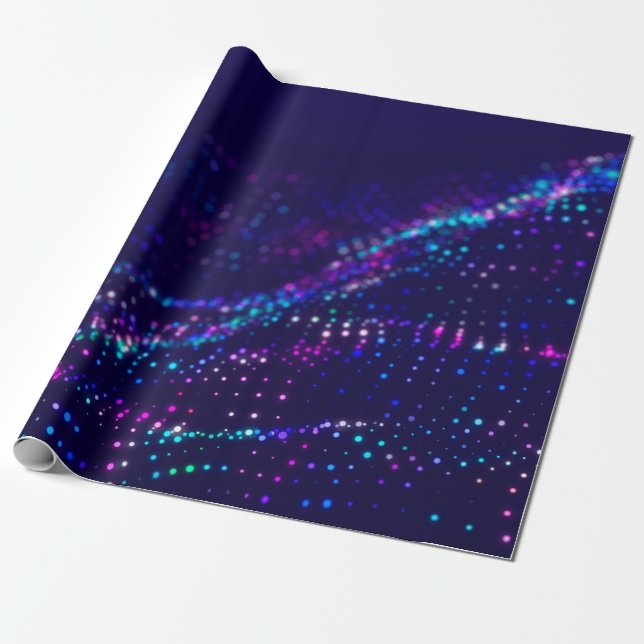abstract oil paint texture on canvas, backgroundba wrapping paper (Unrolled)