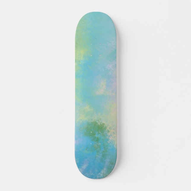 abstract oil    painting skateboard (Front)