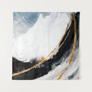 Abstract oil texture background. Paint on canvas. Tapestry